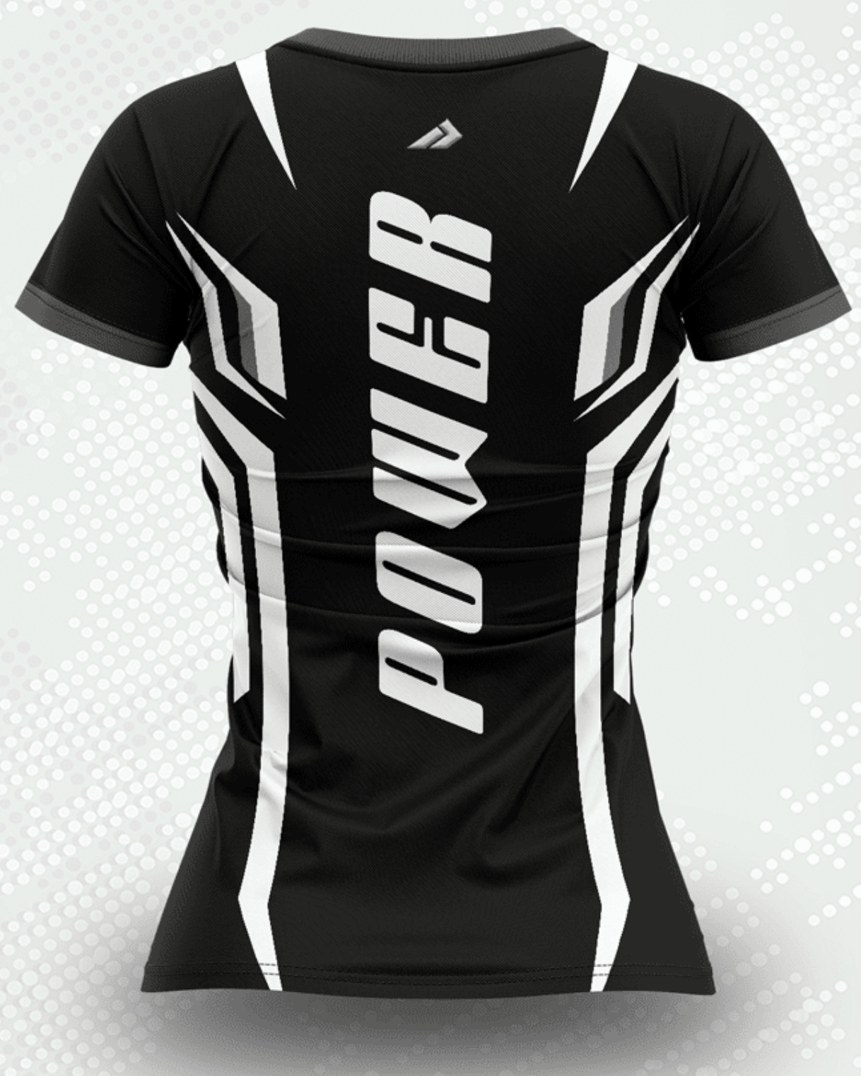 Women's Performance Black Power Disc Golf Academy Jersey