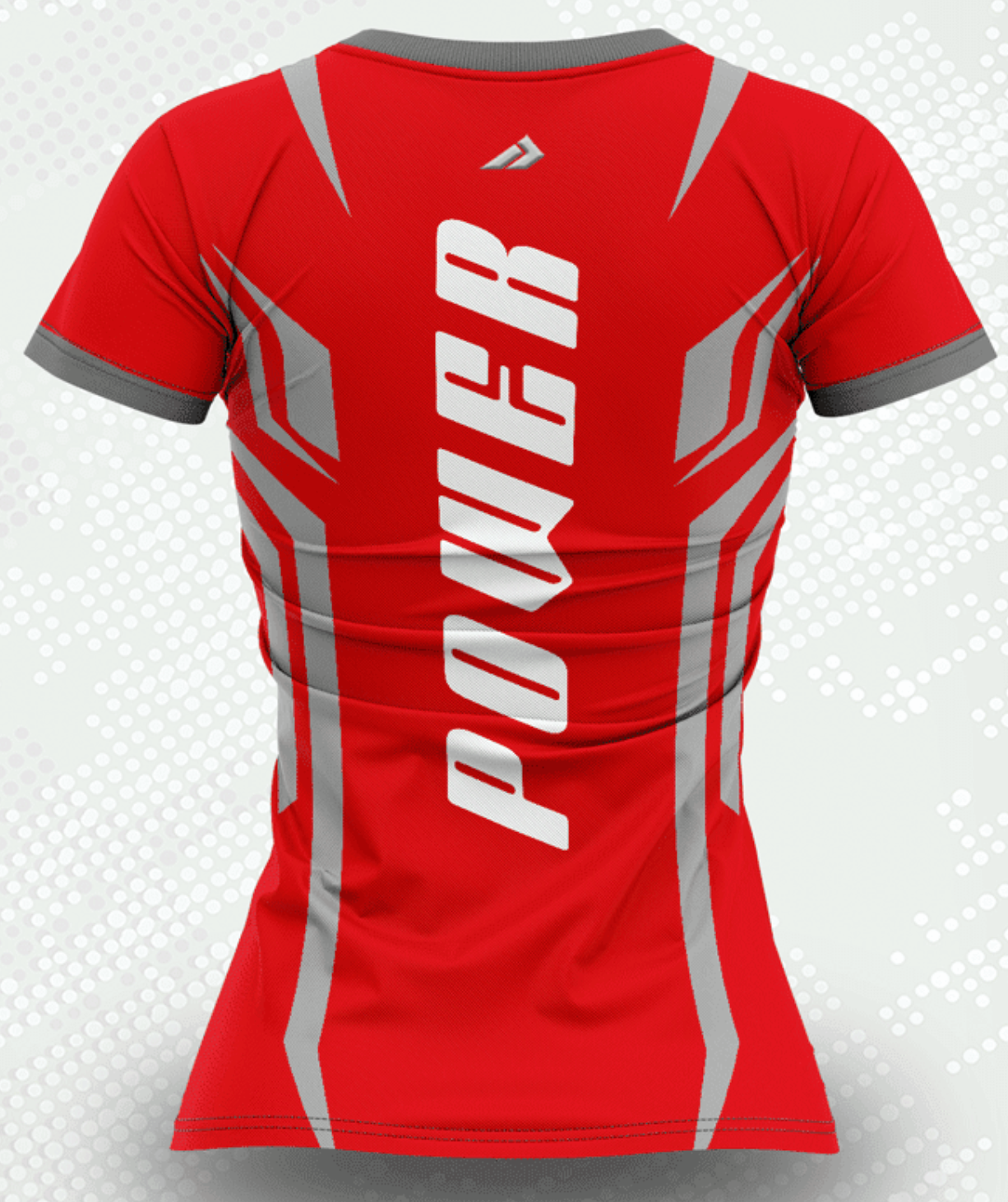 Women's Performance Red Power Disc Golf Academy Jersey