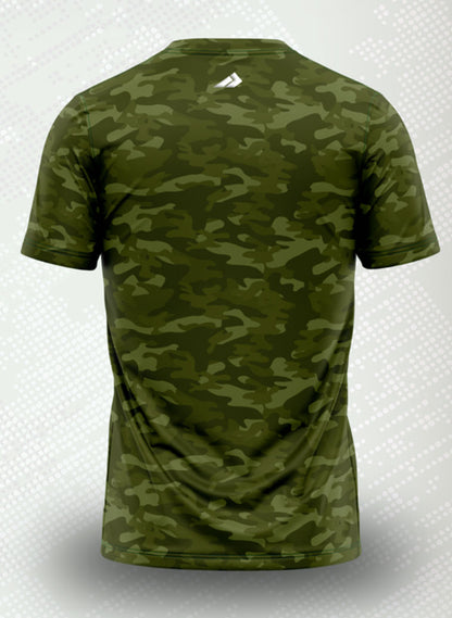 Camouflage Green Power Disc Golf Academy Jersey