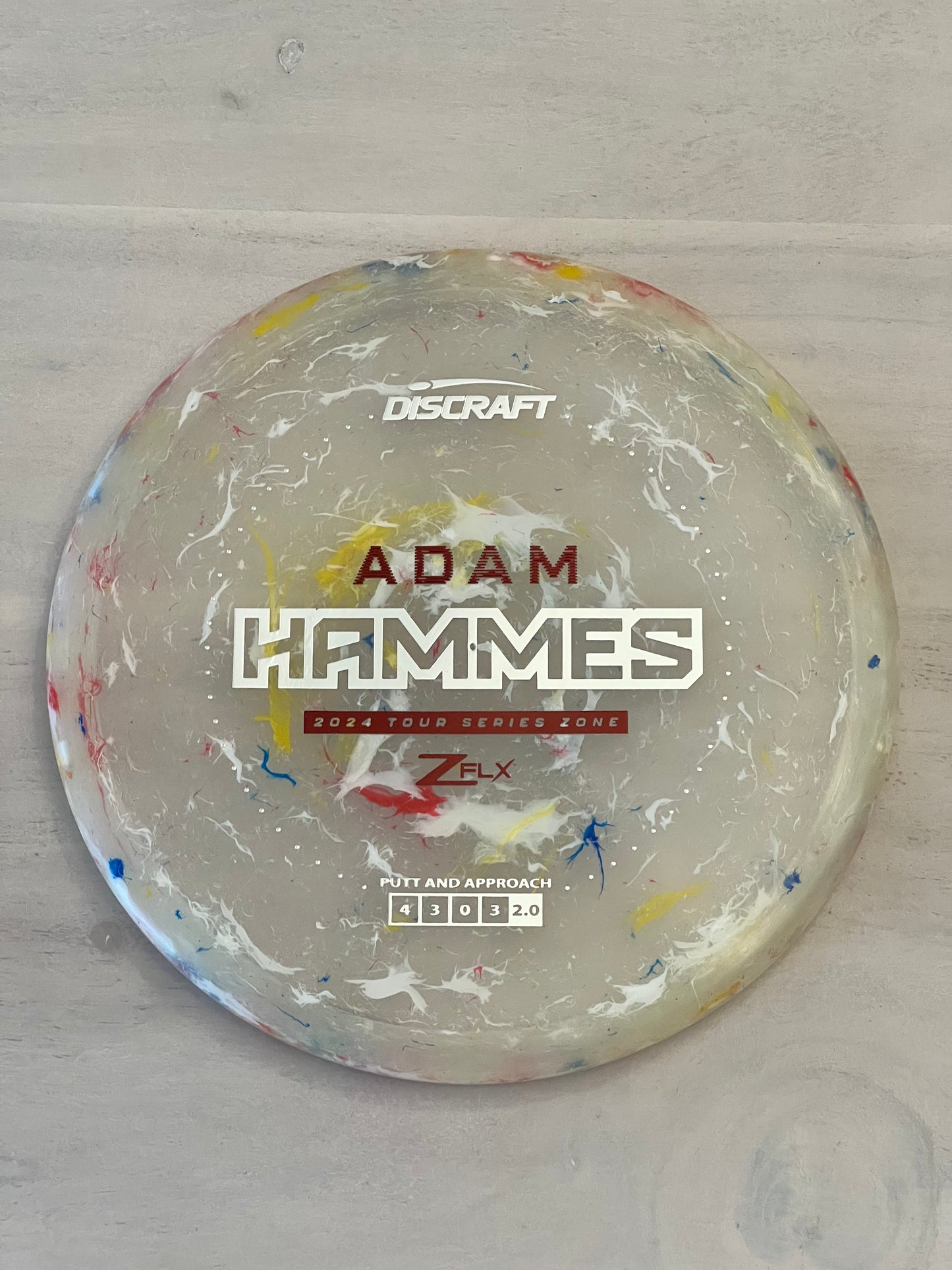 Discraft 2024 Adam Hammes Tour Series Zone