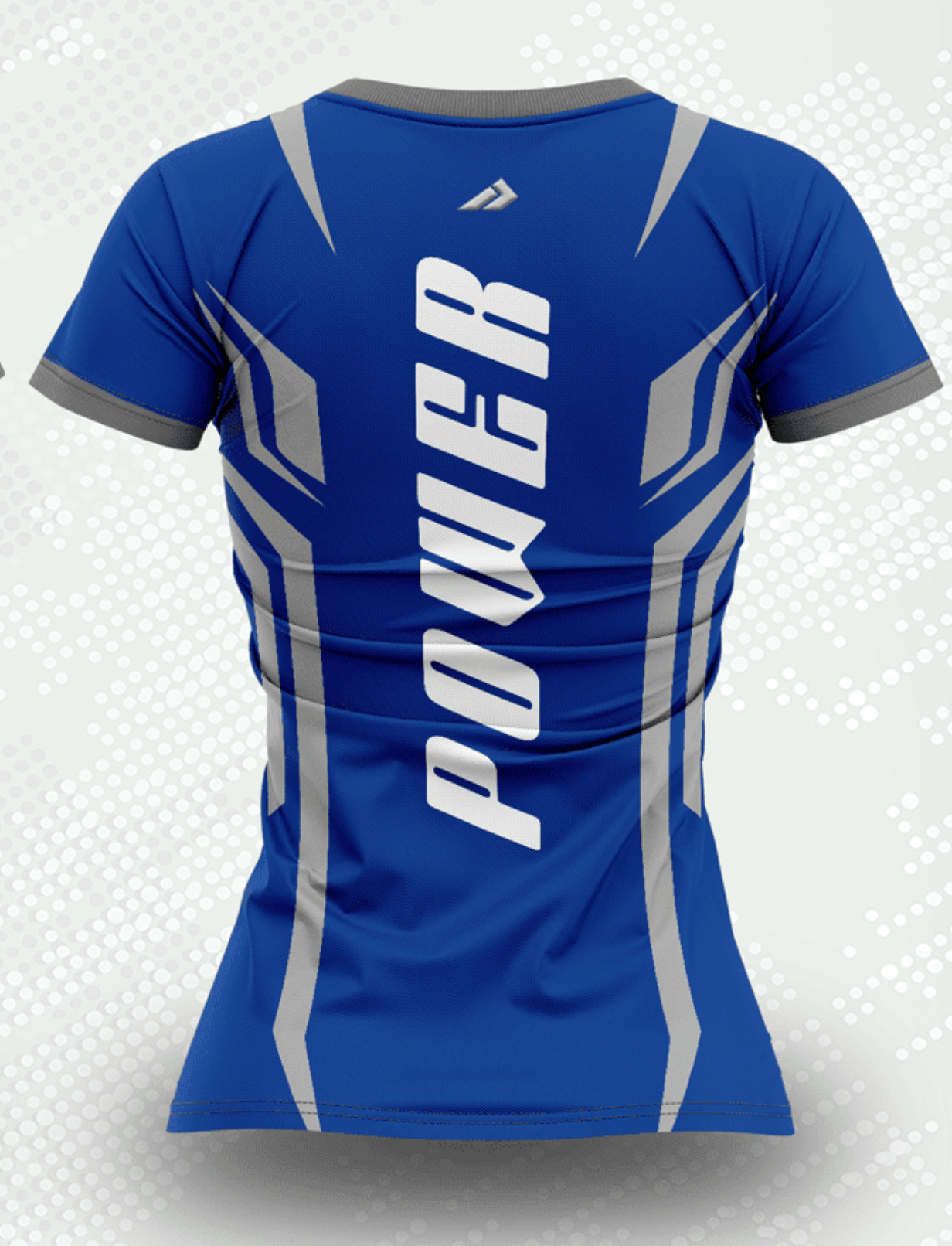 Women's Performance Blue Power Disc Golf Academy Jersey