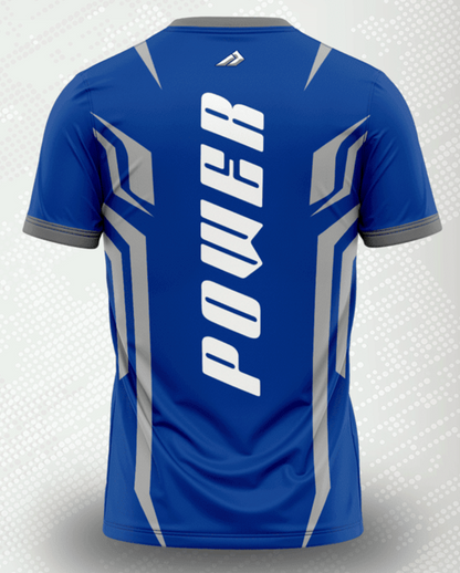 Performance Blue Power Disc Golf Academy Jersey